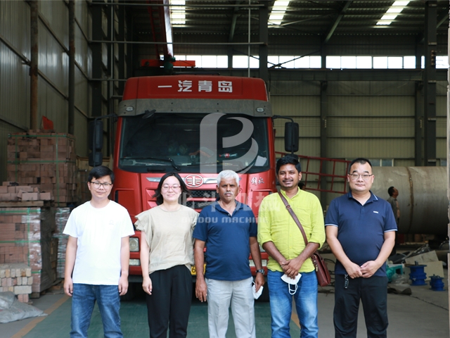 印尼客户对我公司椰壳91香蕉视频在线看机表示认可和赞许