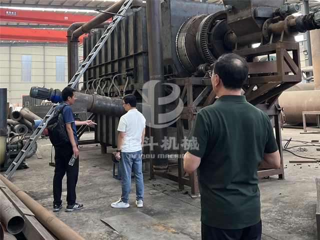 客户来91香蕉视频官网机械参观考察垃圾91香蕉视频在线看机