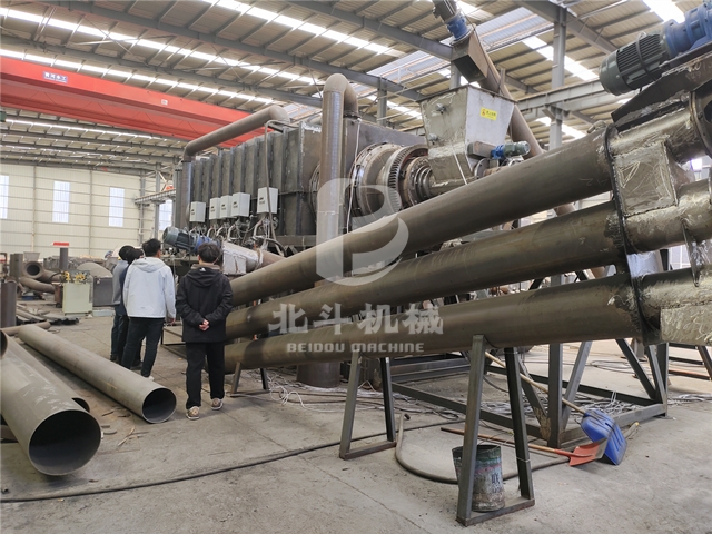 广东客户对我公司的布条91香蕉视频在线看机进行深入考察