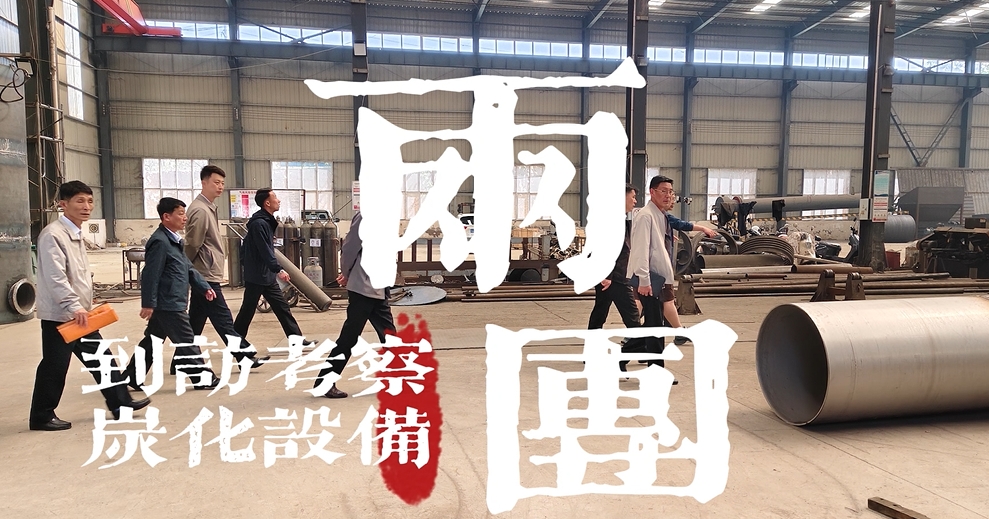 欢迎国际考察团来考察连续式环保91香蕉视频在线看机
